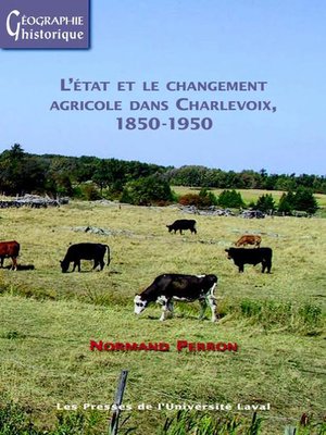 cover image of Etat et le changement agricole dans Chalevoix, 1850-1950